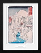 Hiroshige -  Mount Haruna In Snow